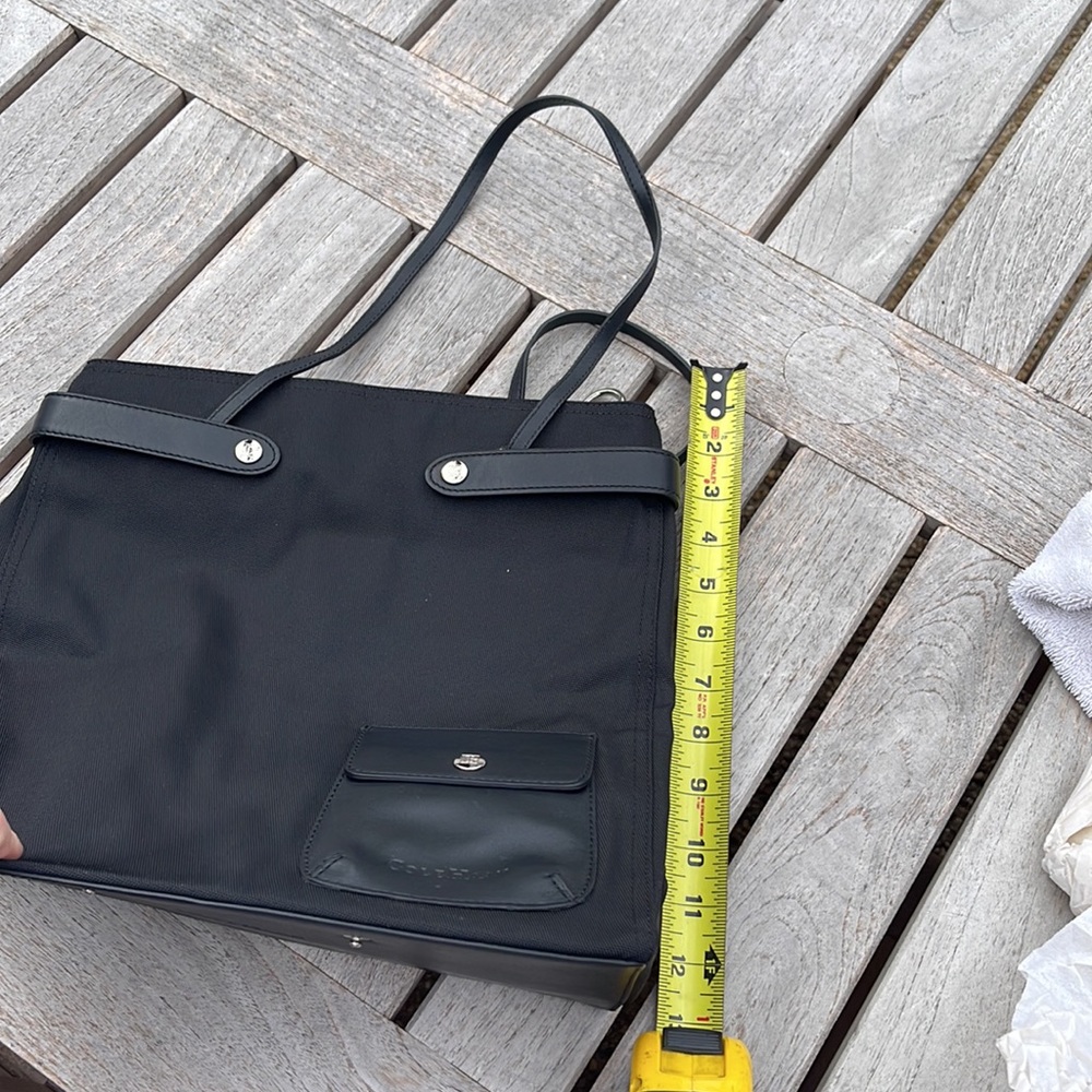 Cole Haan sporty shoulder bag / purse black - Picture 13 of 16
